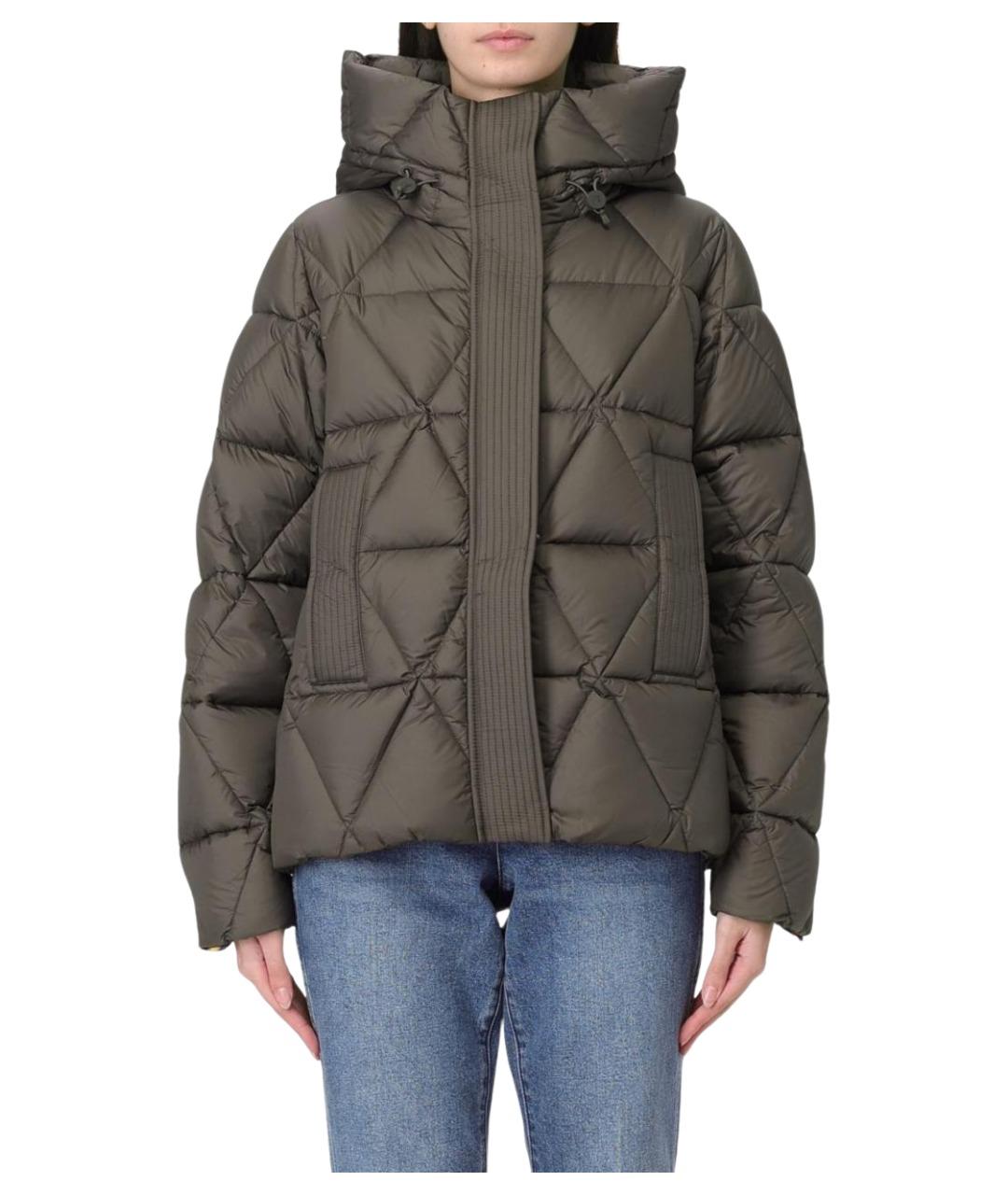 K-WAY Хаки полиэстеровый пуховик, фото 1