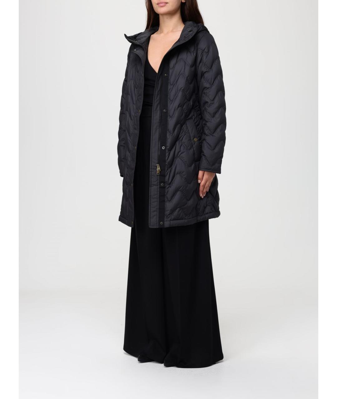 WOOLRICH Черная полиэстеровая куртка, фото 3