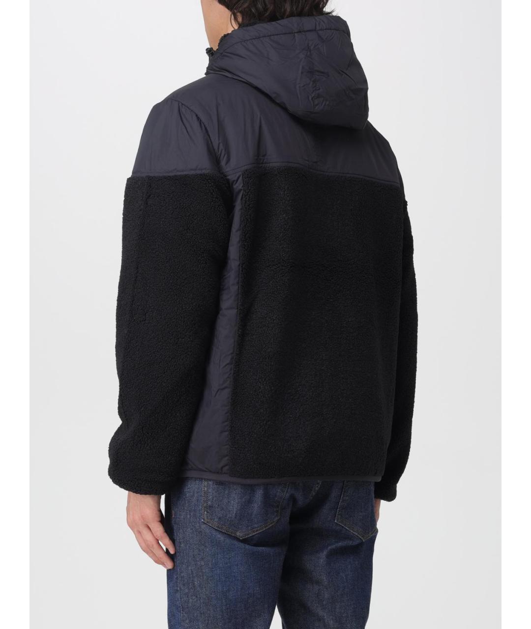 K-WAY Черная полиэстеровая куртка, фото 3