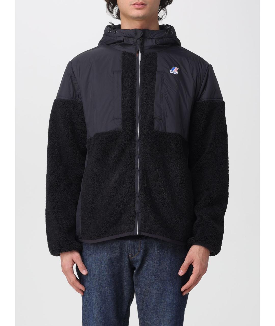 K-WAY Черная полиэстеровая куртка, фото 2