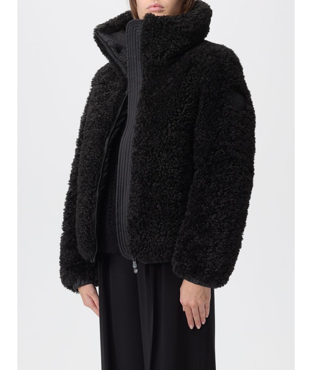 SAVE THE DUCK Черная полиэстеровая куртка, фото 3