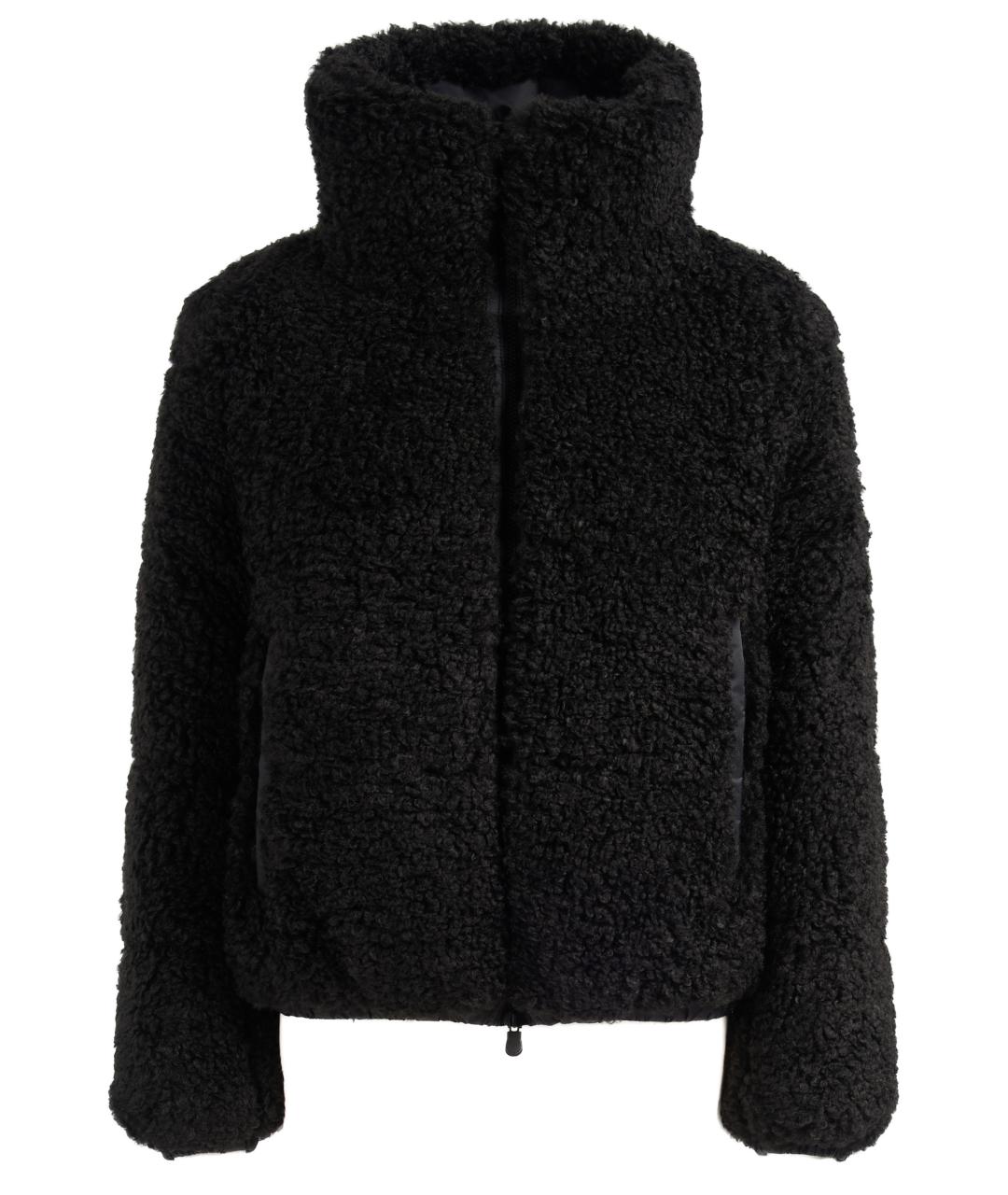 SAVE THE DUCK Черная полиэстеровая куртка, фото 1