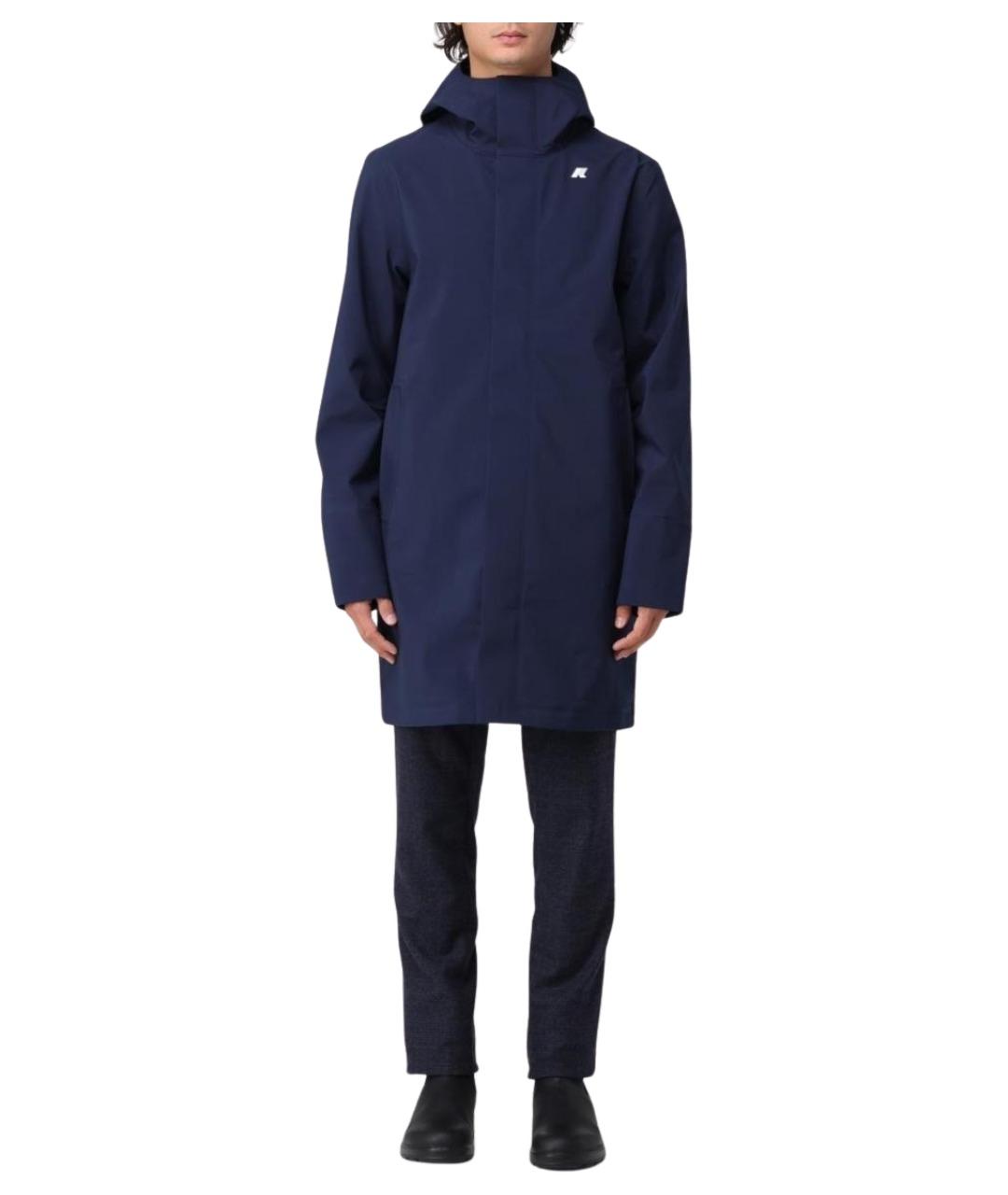 K-WAY Синяя полиэстеровая парка, фото 1