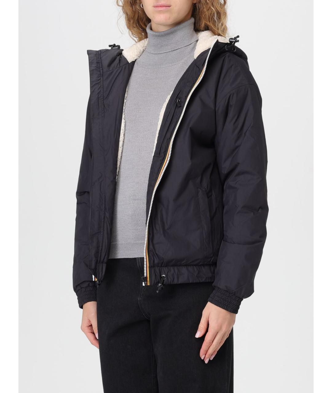 K-WAY Черная куртка, фото 3