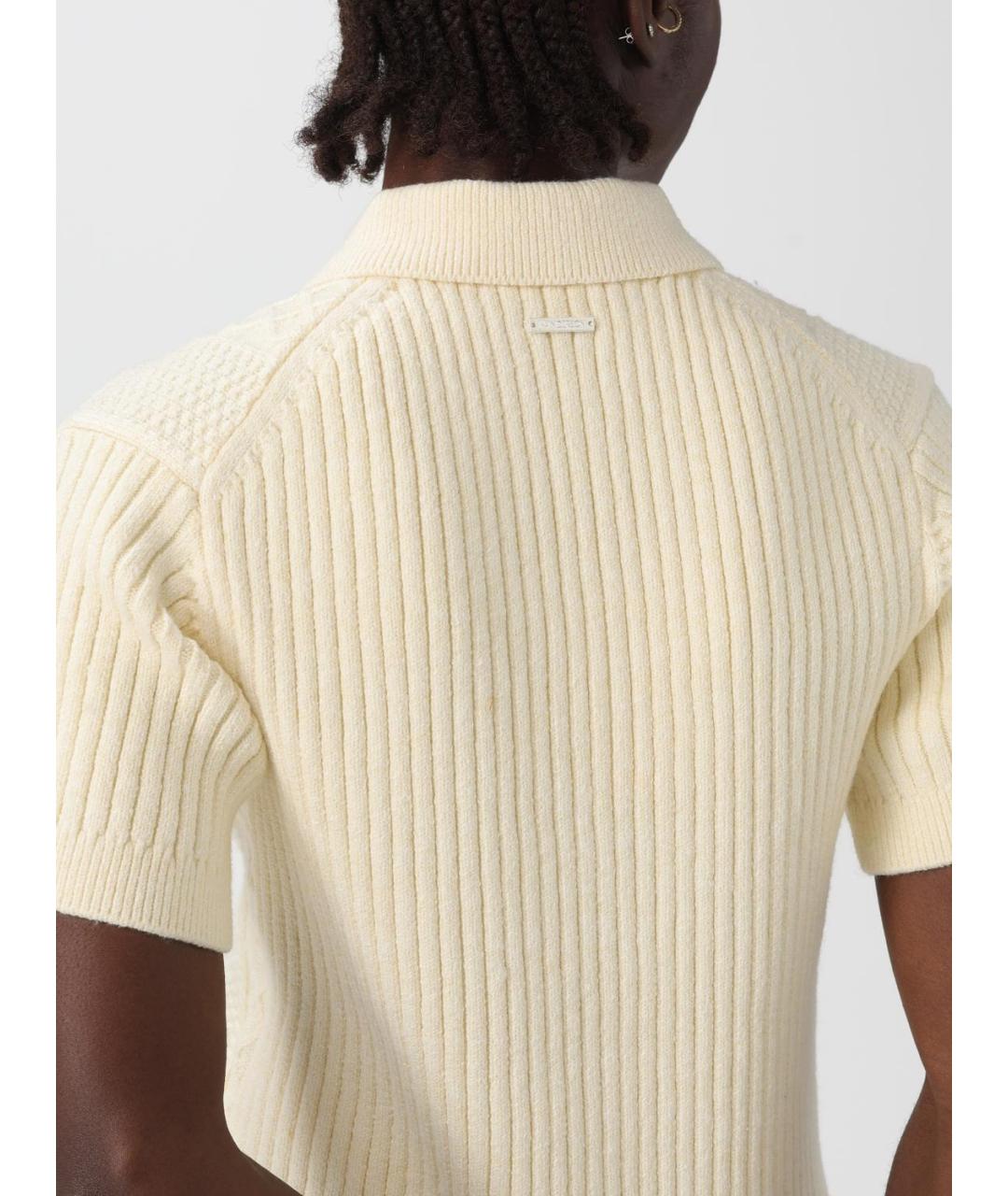 J.W.ANDERSON Бежевый хлопковый джемпер / свитер, фото 6