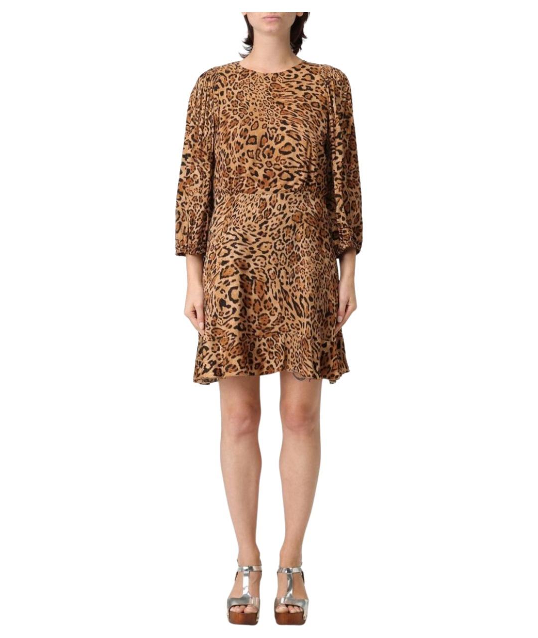 TWIN-SET Мульти вискозное повседневное платье, фото 1