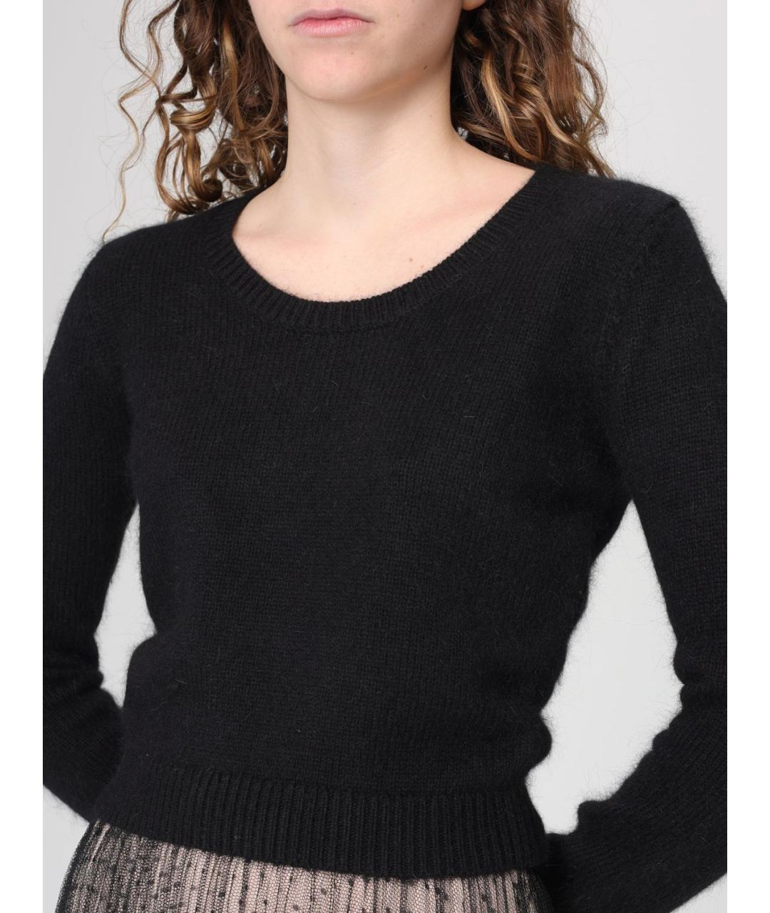TWIN-SET Черный шерстяной джемпер / свитер, фото 3
