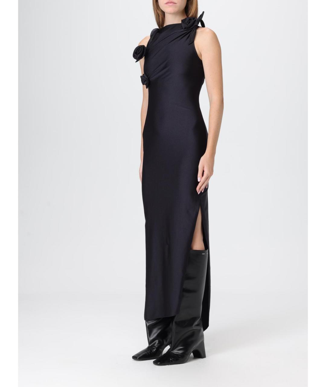 COPERNI Черное полиамидовое вечернее платье, фото 4