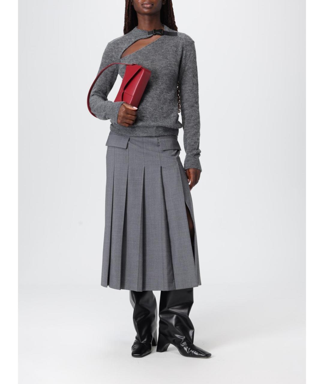 COPERNI Красная кожаная сумка через плечо, фото 2