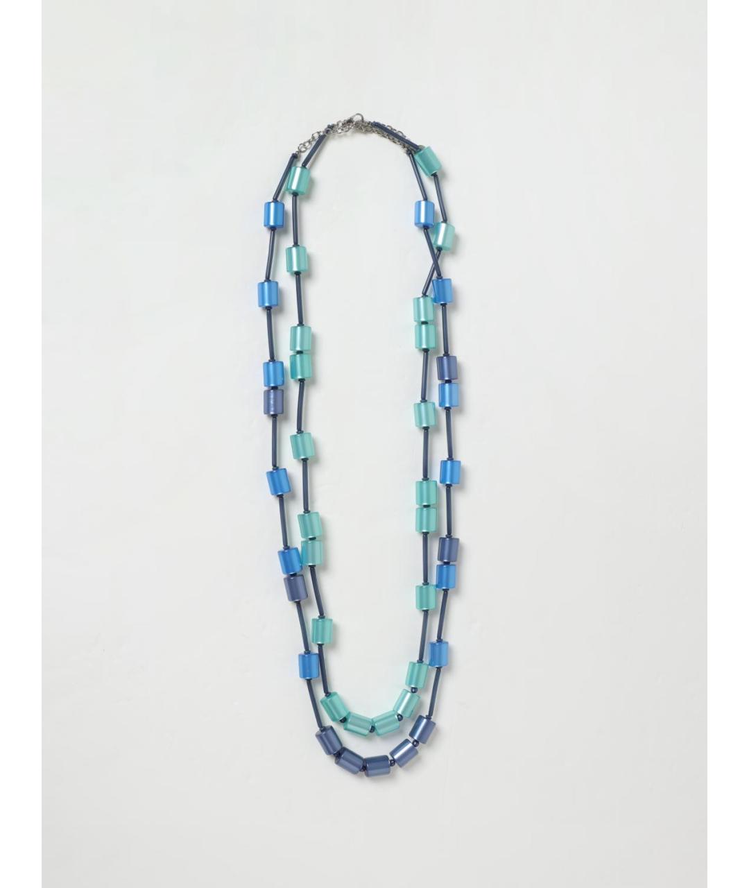 EMPORIO ARMANI Голубая пластиковая цепочка, фото 3