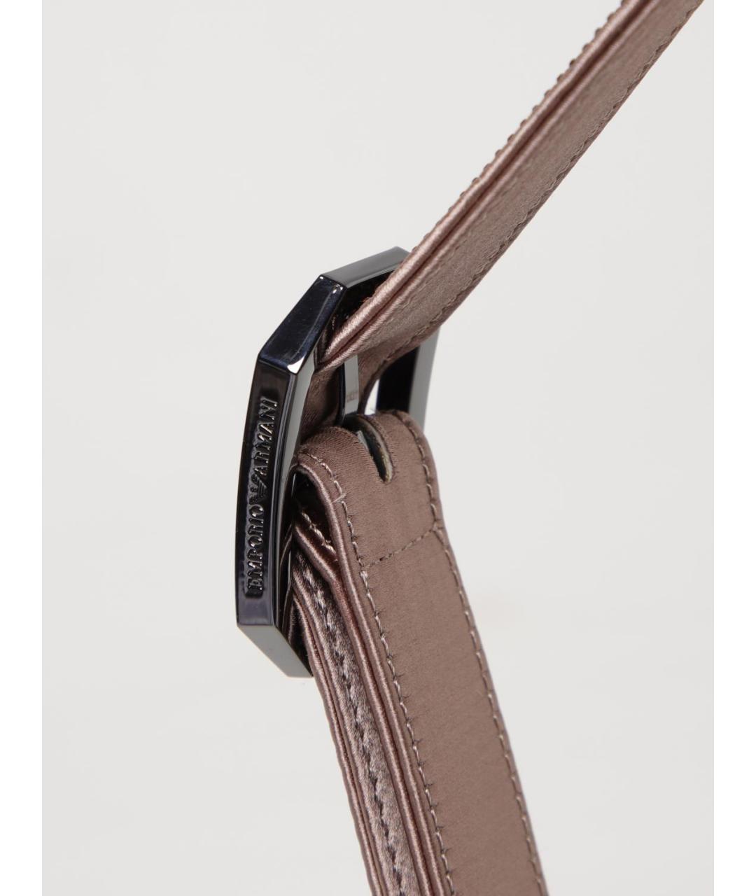 EMPORIO ARMANI Коричневая сумка через плечо, фото 3