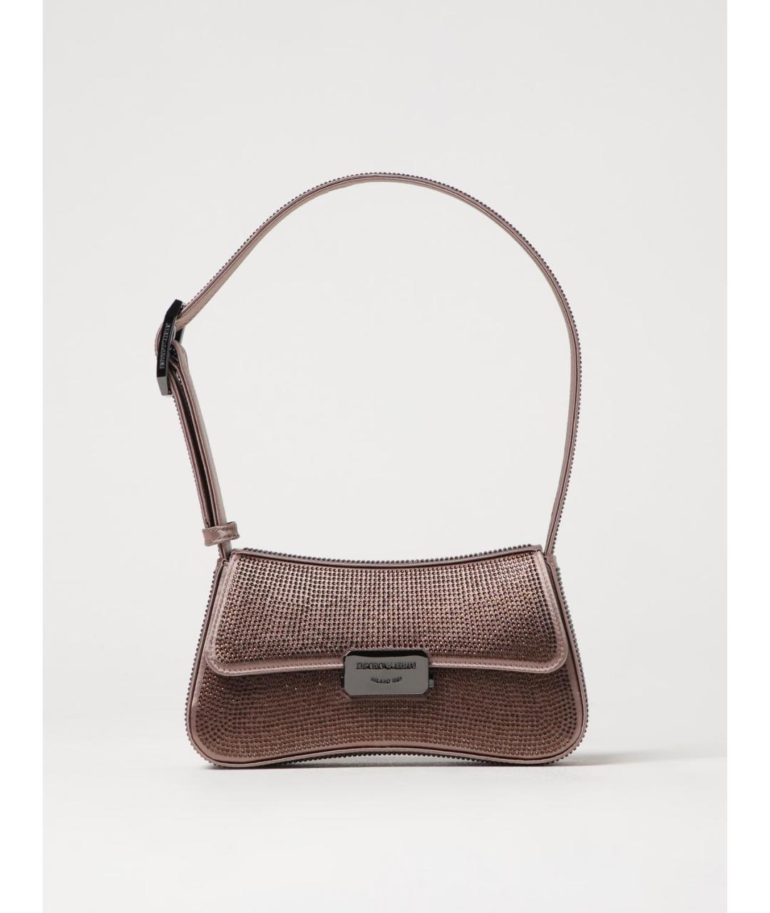 EMPORIO ARMANI Коричневая сумка через плечо, фото 4