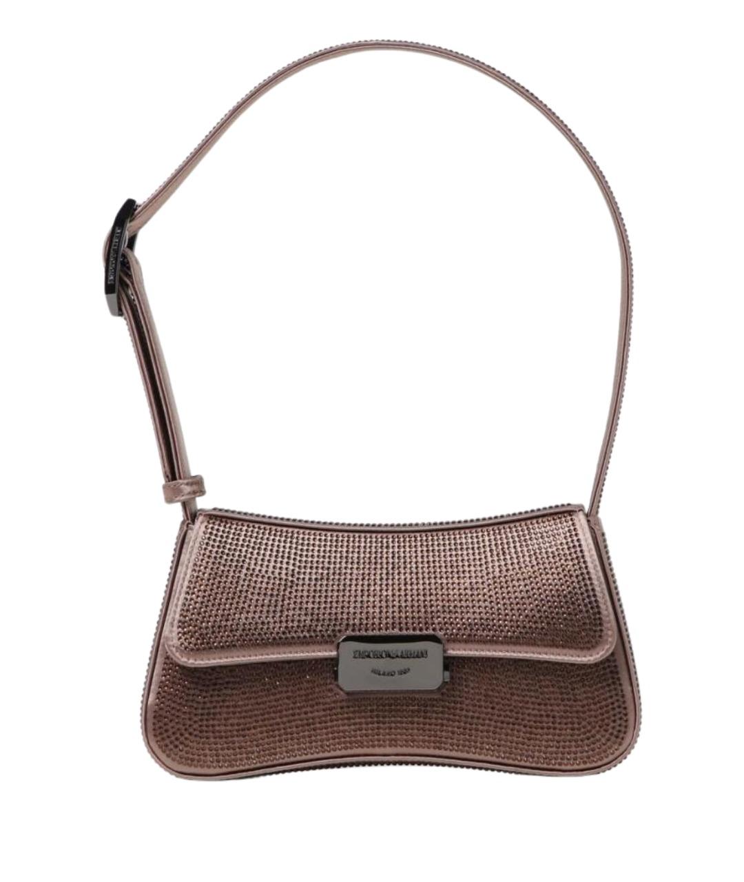 EMPORIO ARMANI Коричневая сумка через плечо, фото 1