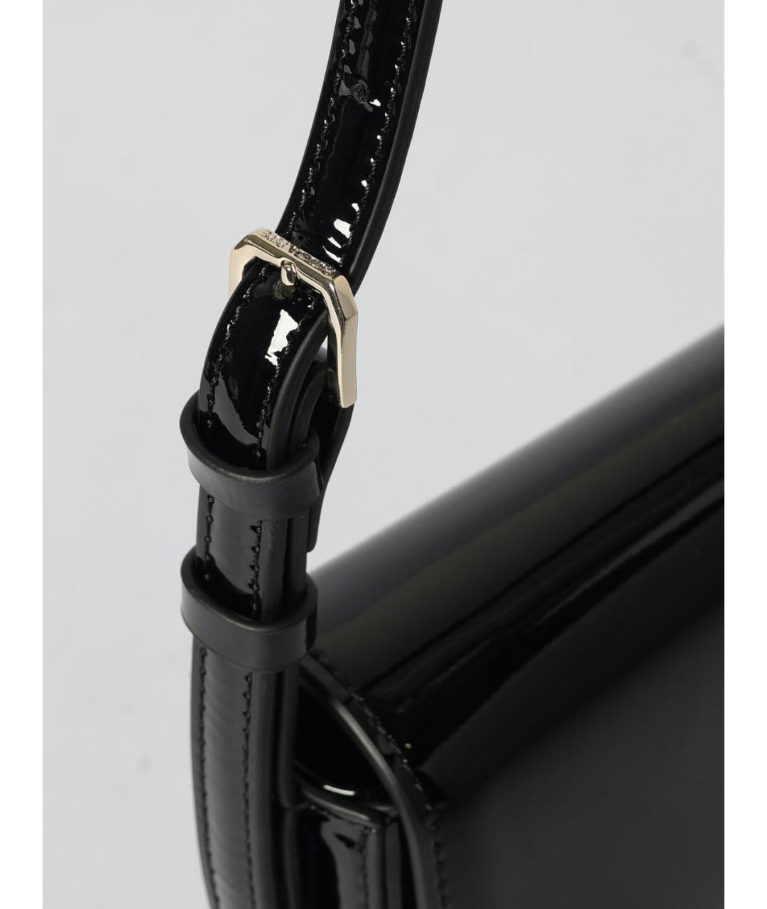 PATRIZIA PEPE Черная сумка через плечо, фото 3