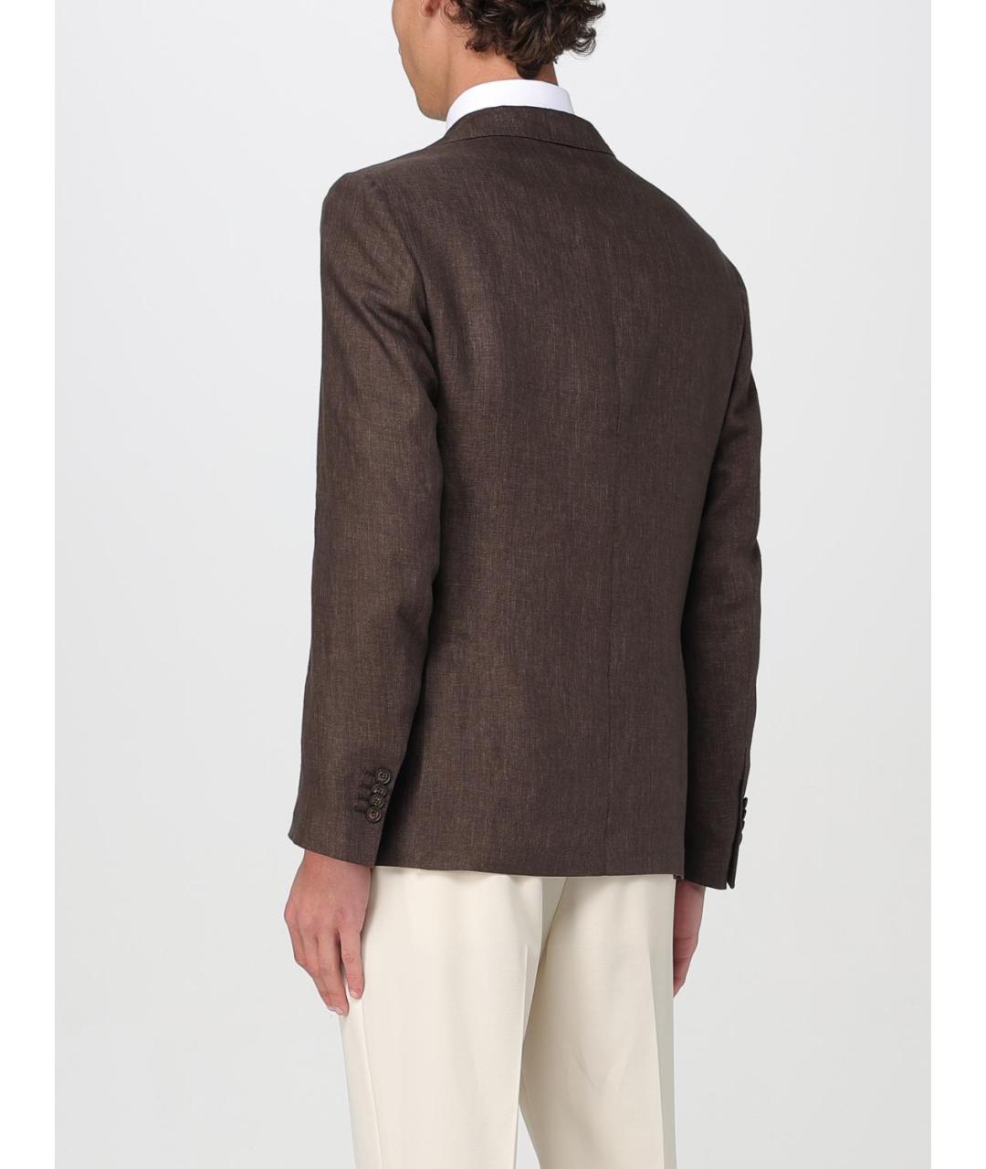 FAY Коричневый пиджак, фото 2