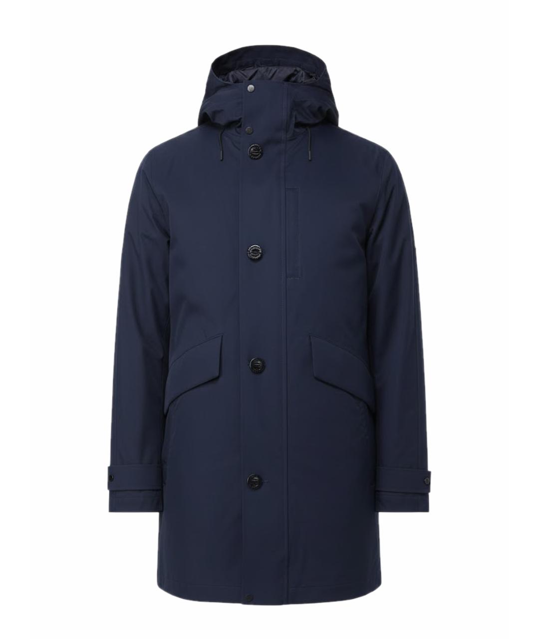 WOOLRICH Синяя полиэстеровая куртка, фото 1