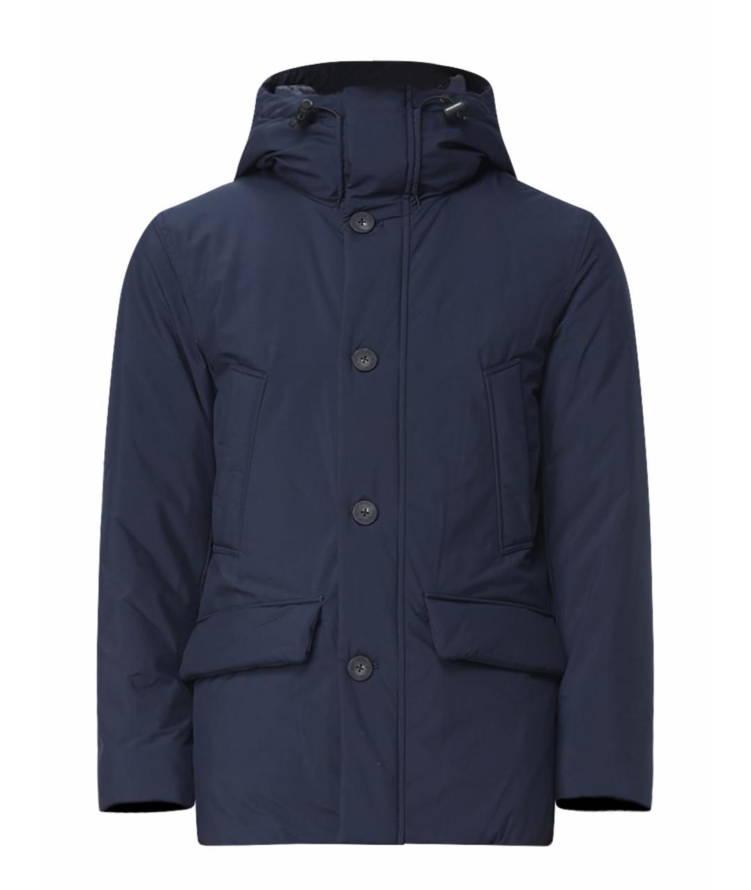 WOOLRICH Синяя полиэстеровая куртка, фото 1