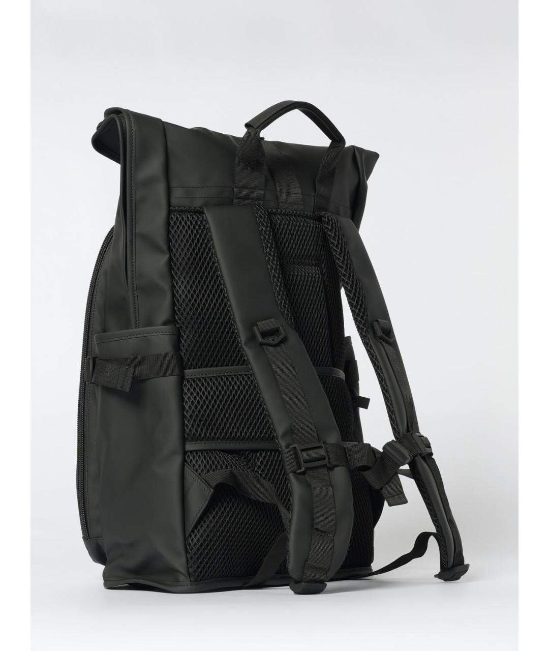 RAINS Черный рюкзак, фото 2