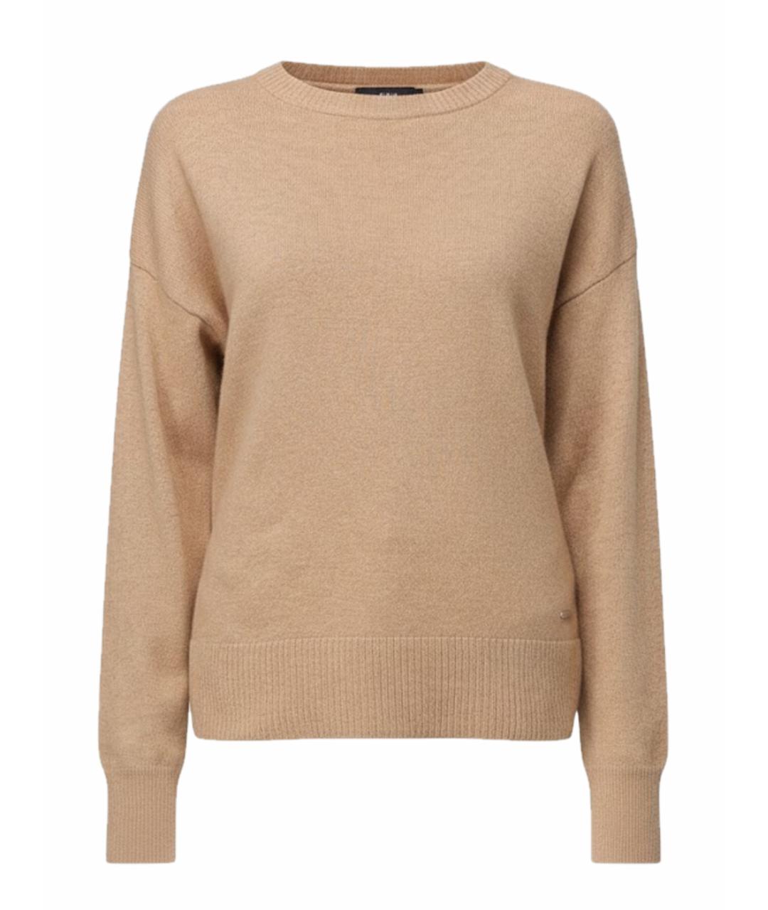 WOOLRICH Бежевый шерстяной джемпер / свитер, фото 1