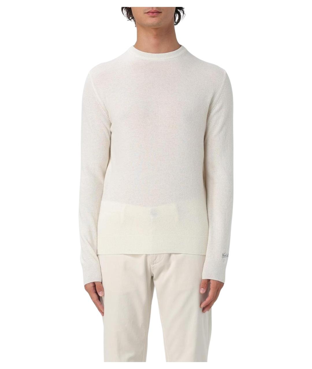 WOOLRICH Бежевый шерстяной джемпер / свитер, фото 1