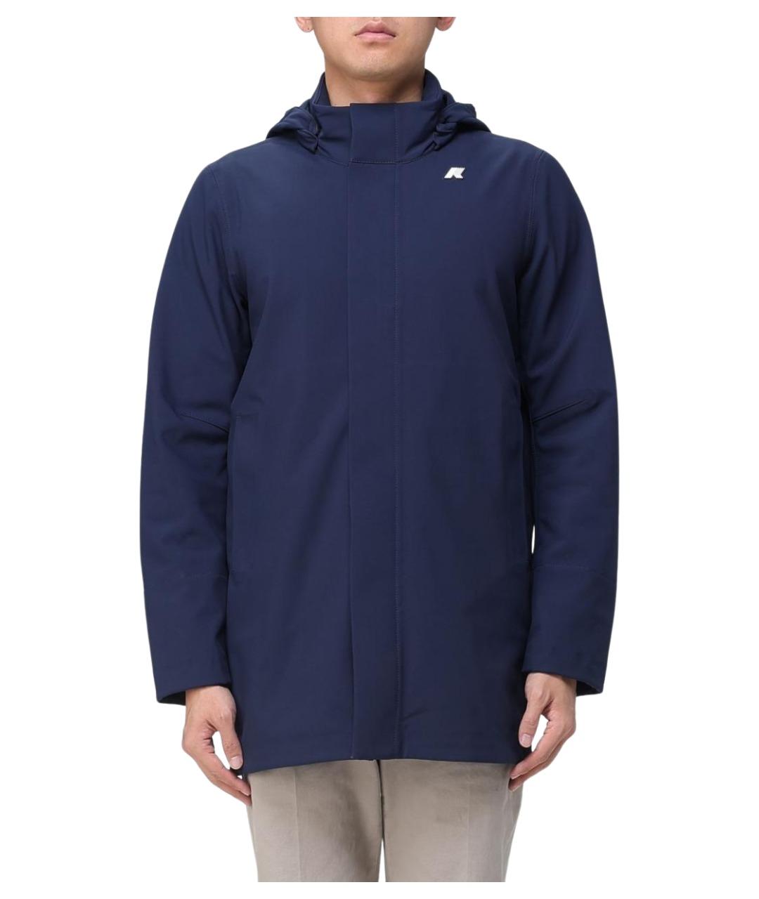 K-WAY Синее полиэстеровое пальто, фото 1