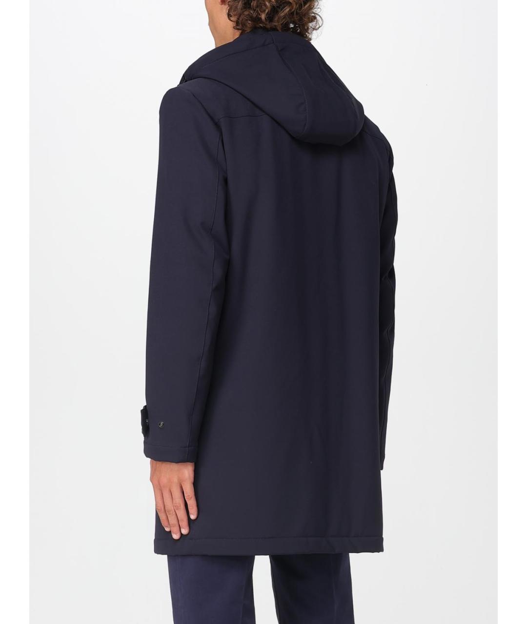 FAY Синяя полиамидовая парка, фото 2