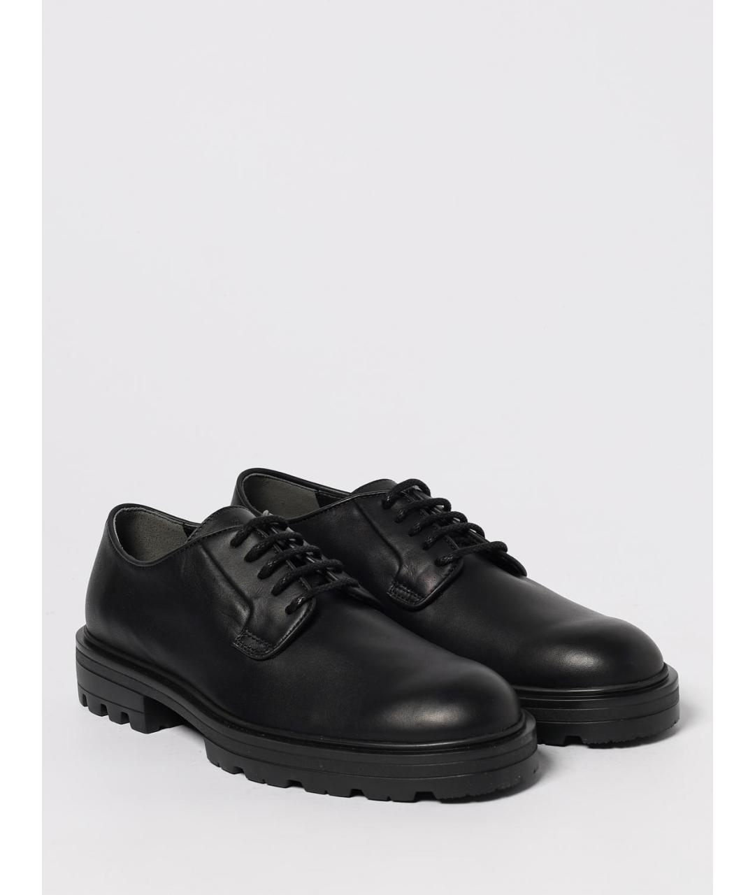 HOGAN Черные кожаные туфли, фото 2