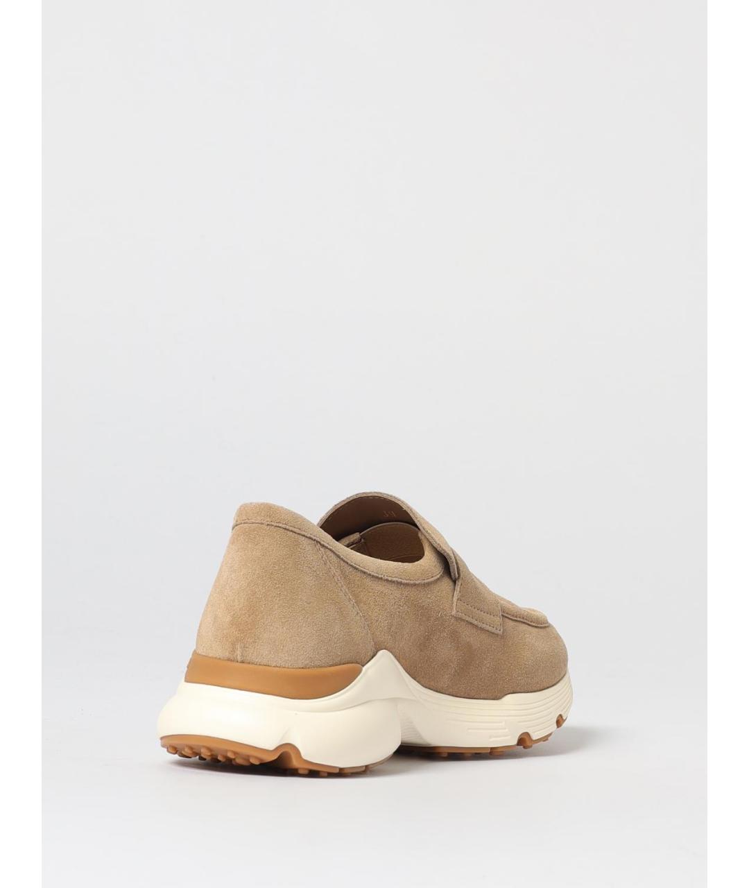 TOD'S Коричневые кожаные лоферы, фото 3