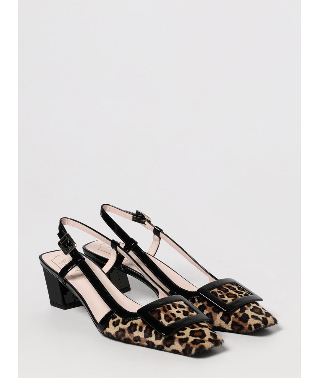 ROGER VIVIER Мульти кожаные туфли, фото 2