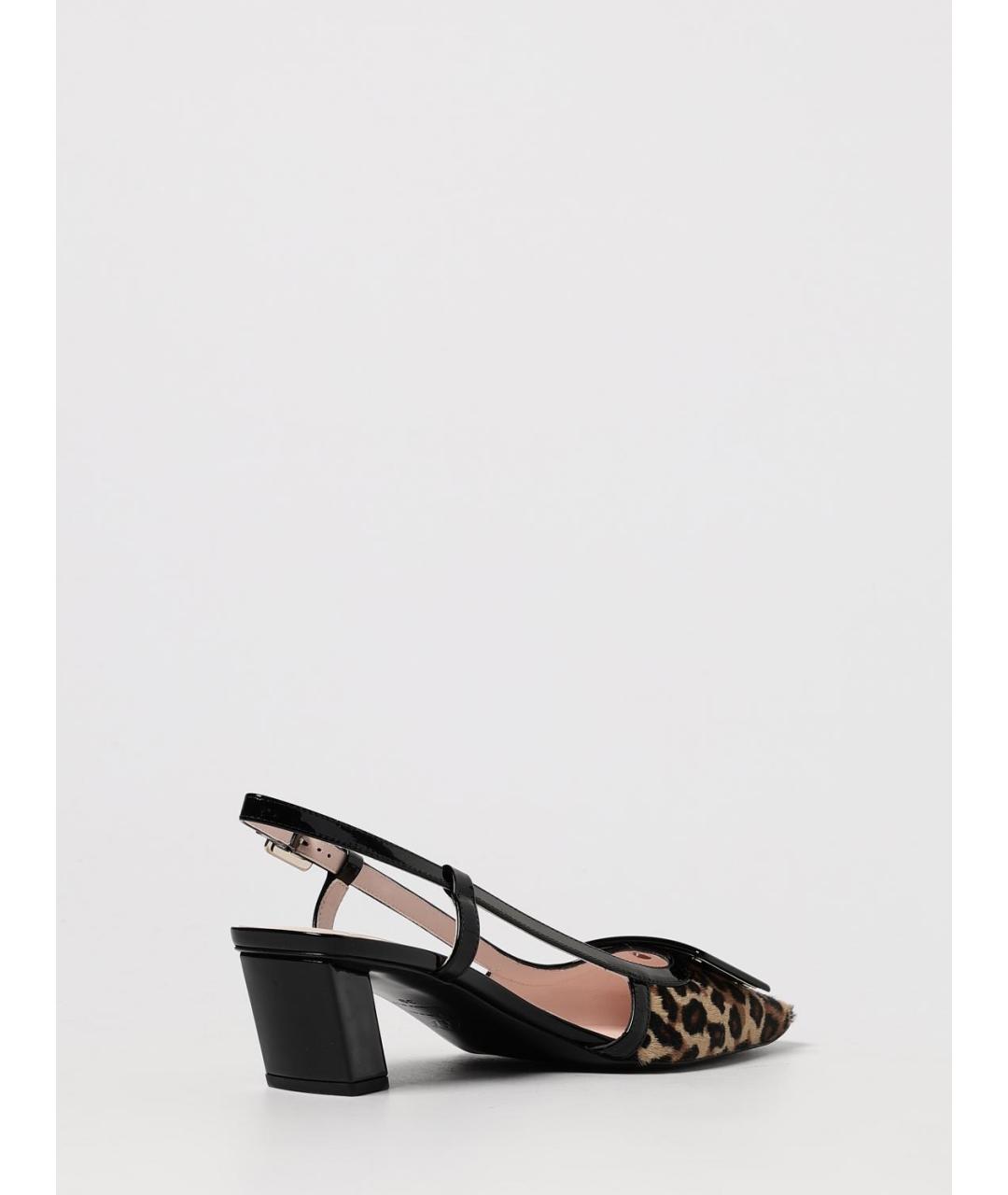 ROGER VIVIER Мульти кожаные туфли, фото 3