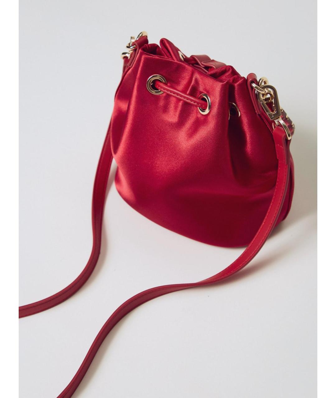 TWIN-SET Фуксия сумка через плечо из искусственной кожи, фото 2