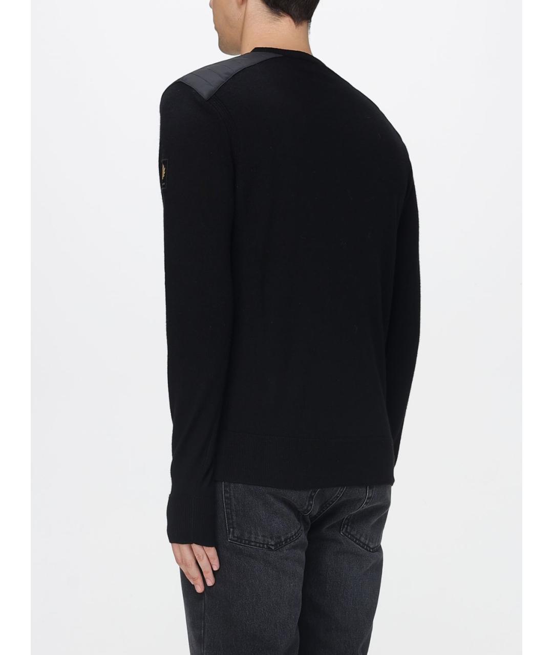 BELSTAFF Черный шерстяной джемпер / свитер, фото 3