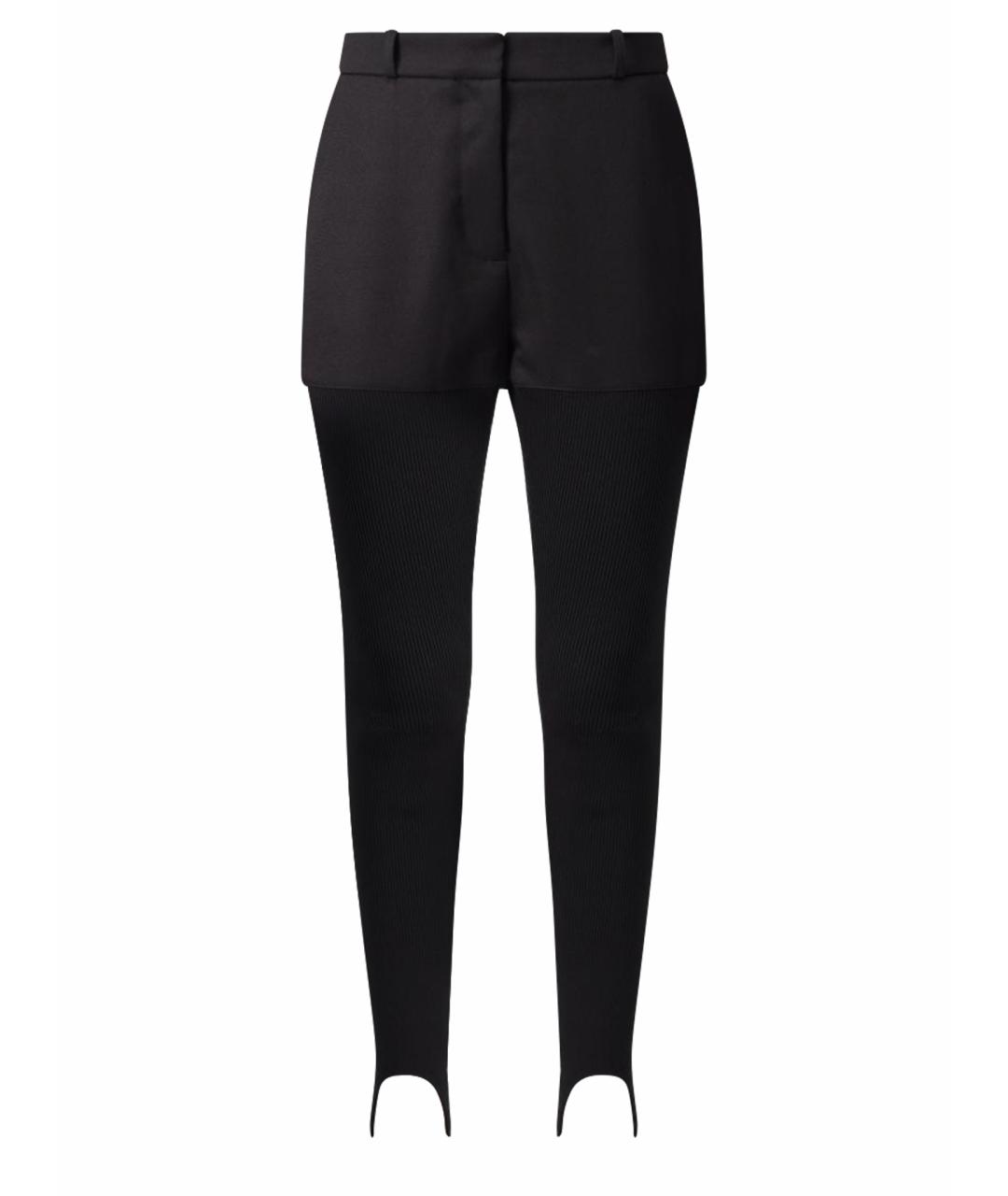 COPERNI Черные полиамидовые прямые брюки, фото 1