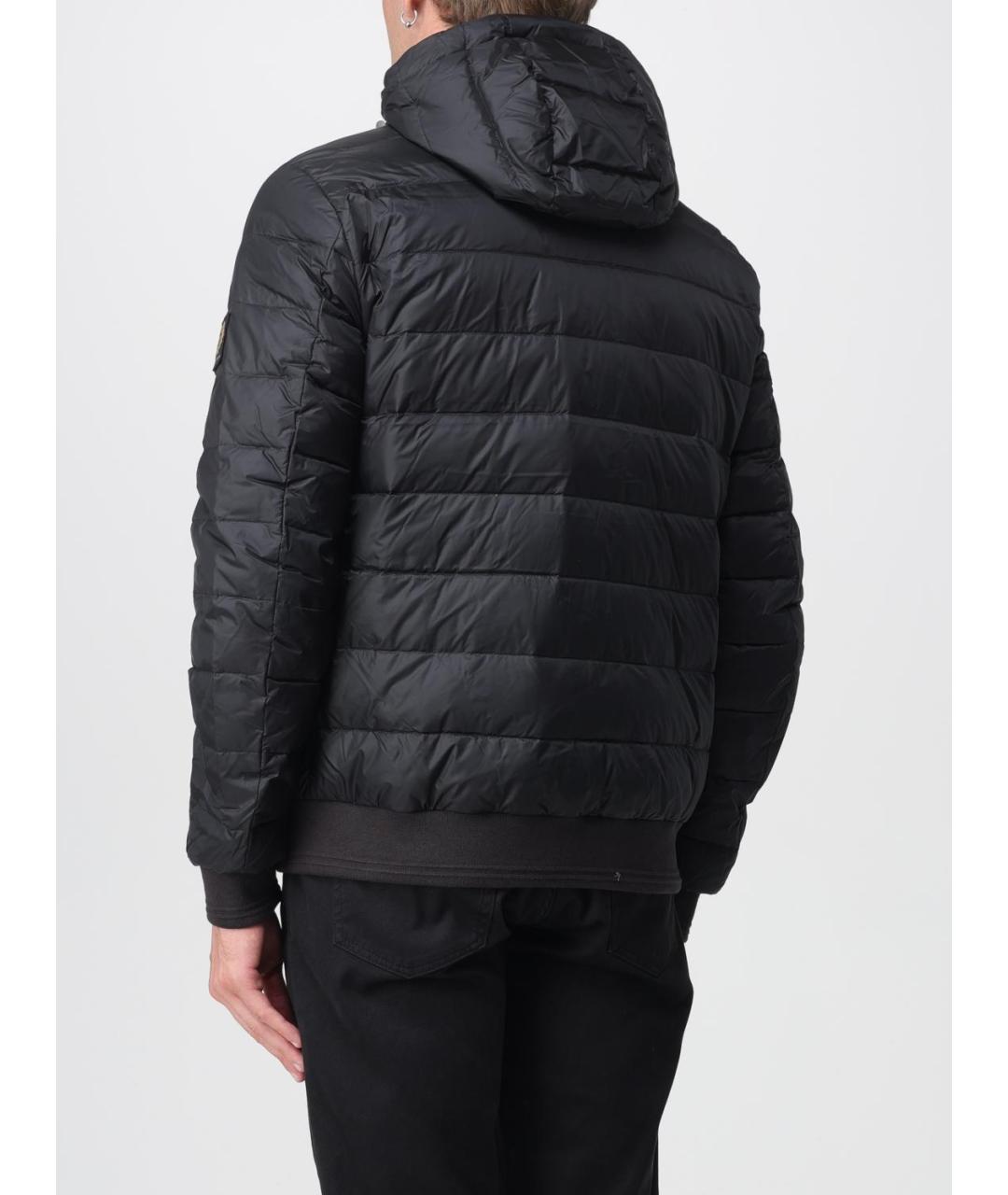 BELSTAFF Черная полиамидовая куртка, фото 3