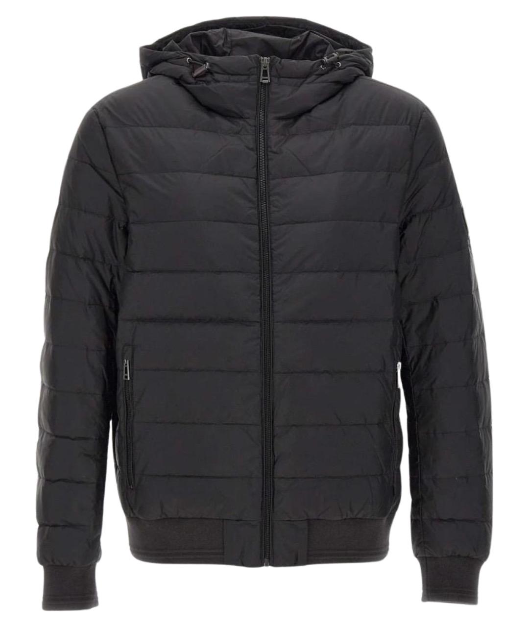 BELSTAFF Черная полиамидовая куртка, фото 1