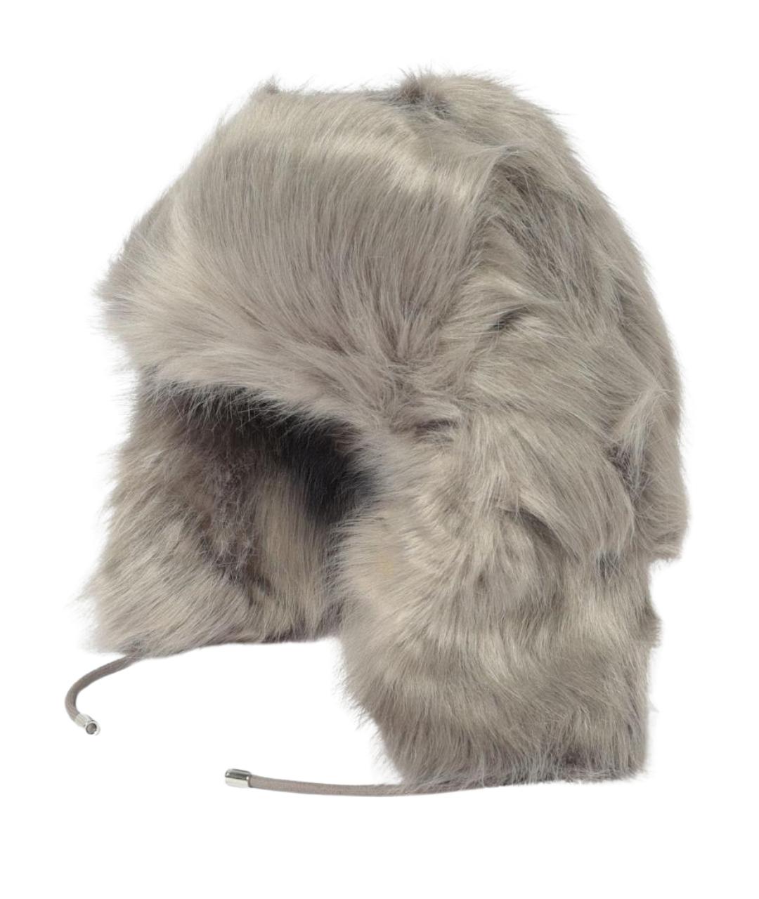 PATRIZIA PEPE Серая шапка, фото 1