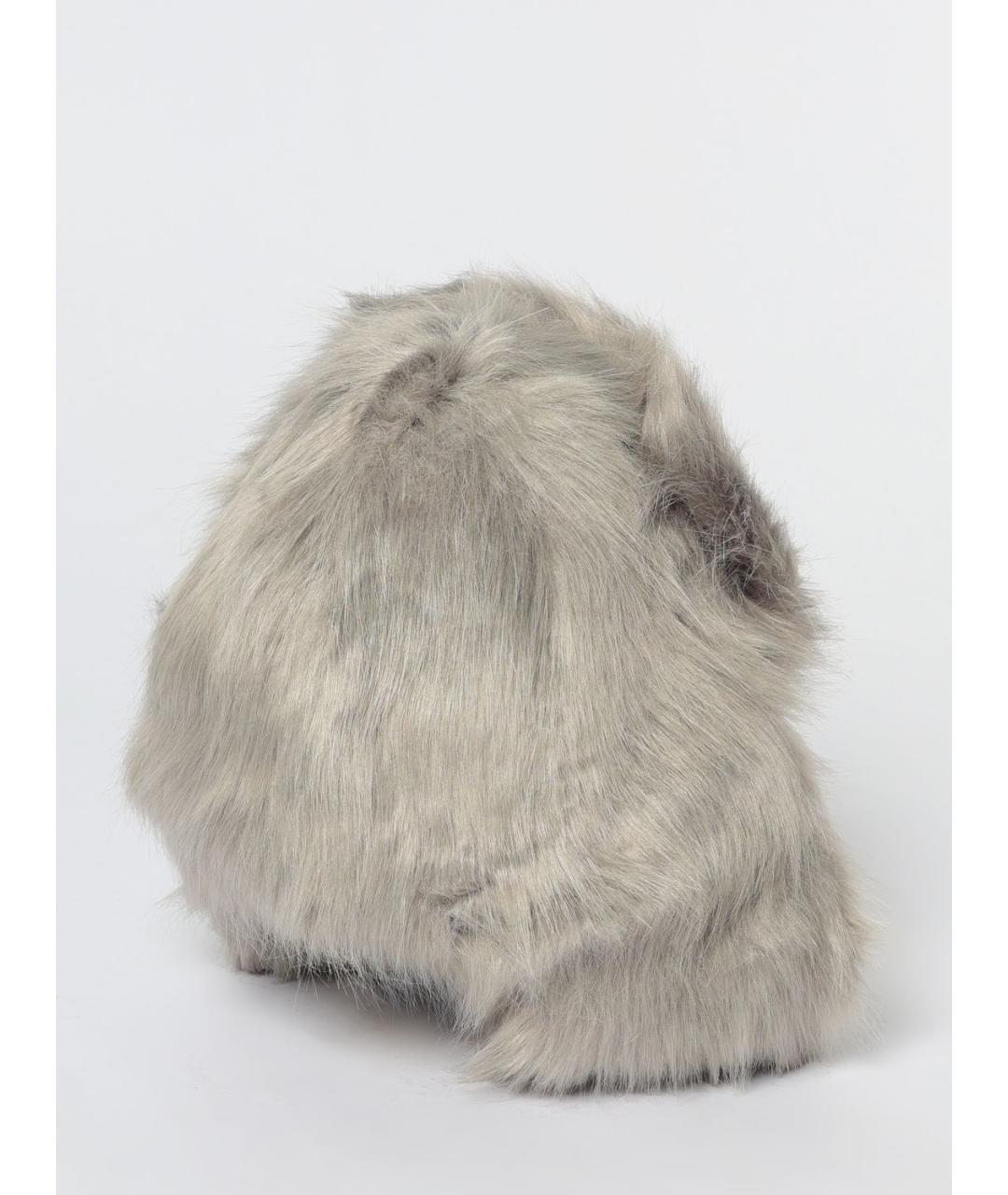 PATRIZIA PEPE Серая шапка, фото 2