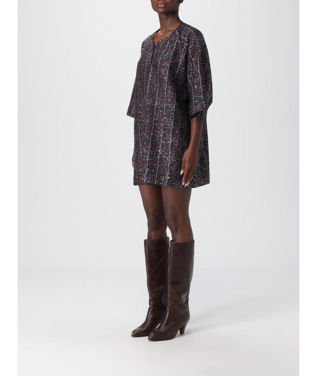 MISSONI Серое вискозное платье, фото 4