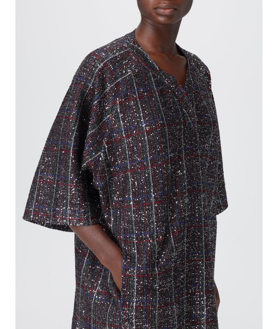 MISSONI Серое вискозное платье, фото 5