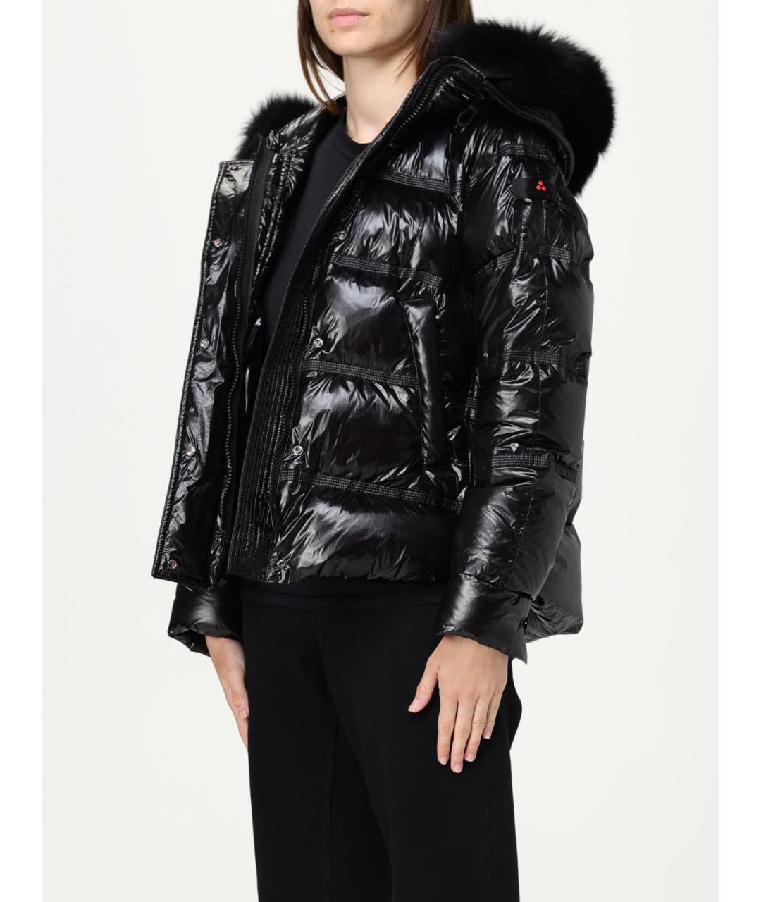 PEUTEREY Черный полиамидовый пуховик, фото 4