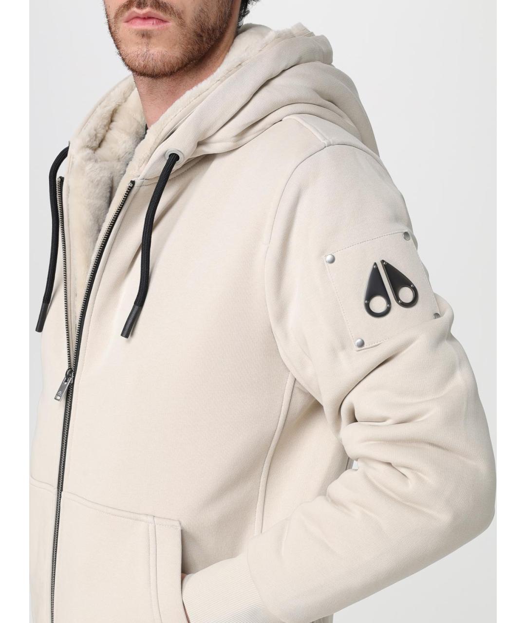 MOOSE KNUCKLES Белая хлопковая куртка, фото 5