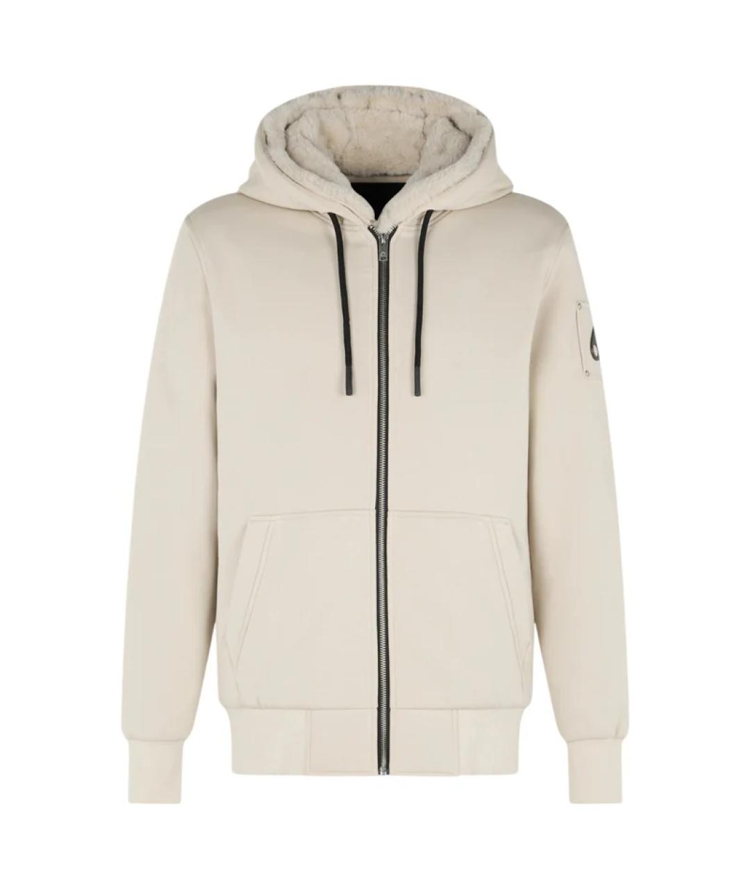 MOOSE KNUCKLES Белая хлопковая куртка, фото 1