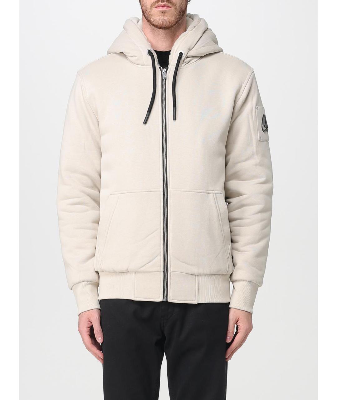 MOOSE KNUCKLES Белая хлопковая куртка, фото 2