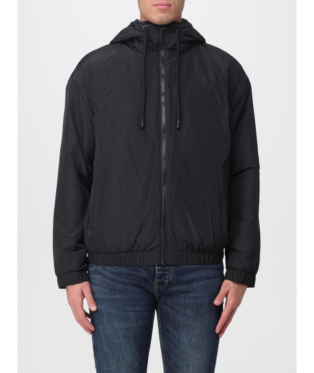 MOOSE KNUCKLES Черная полиамидовая куртка, фото 2