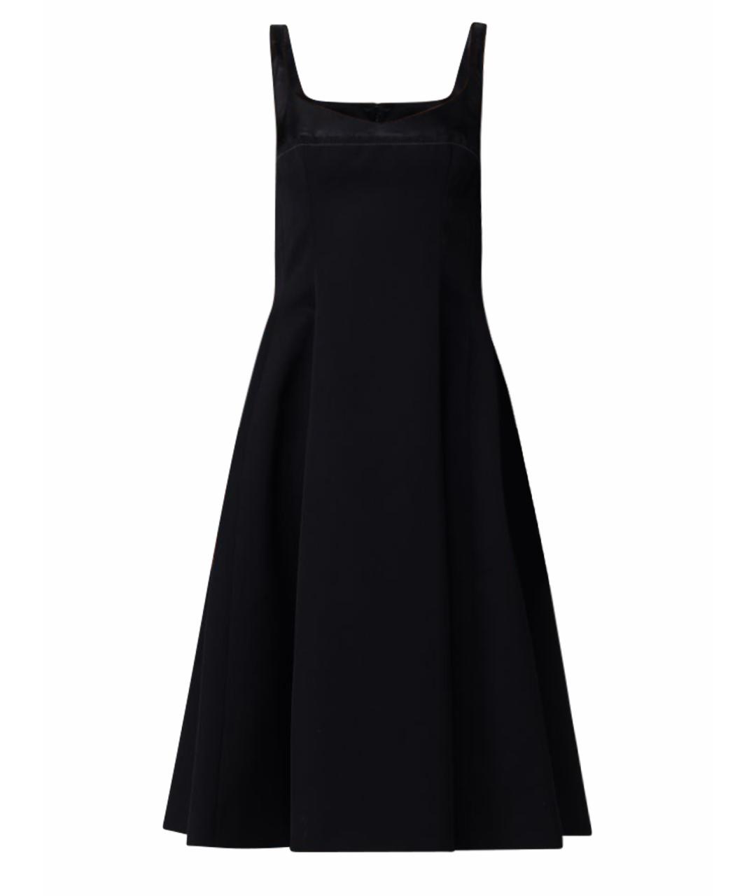 MARNI Черное шерстяное платье, фото 1