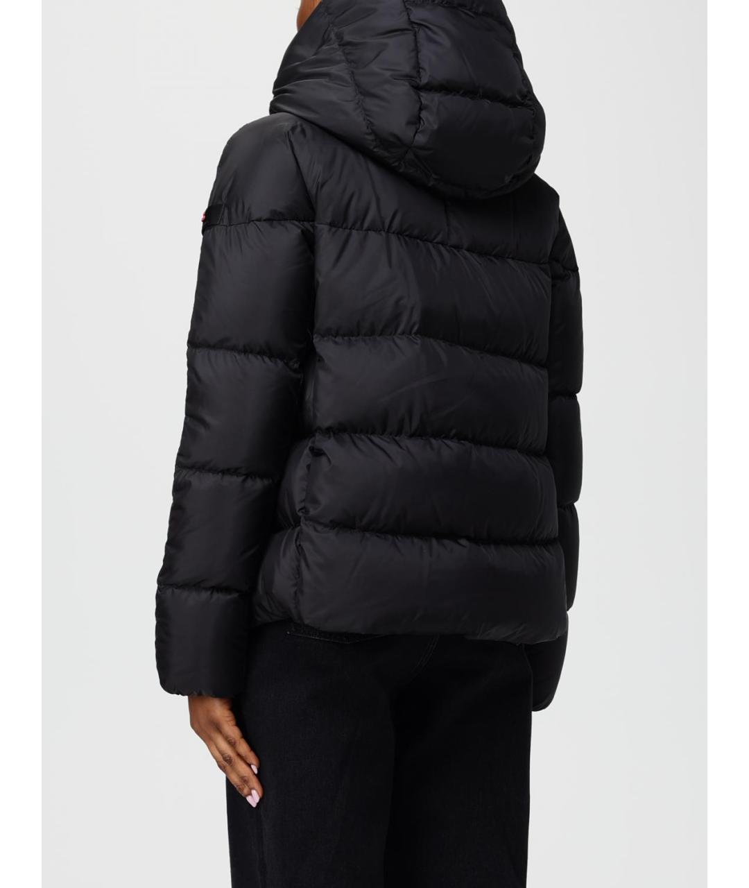 PEUTEREY Черный полиэстеровый пуховик, фото 3