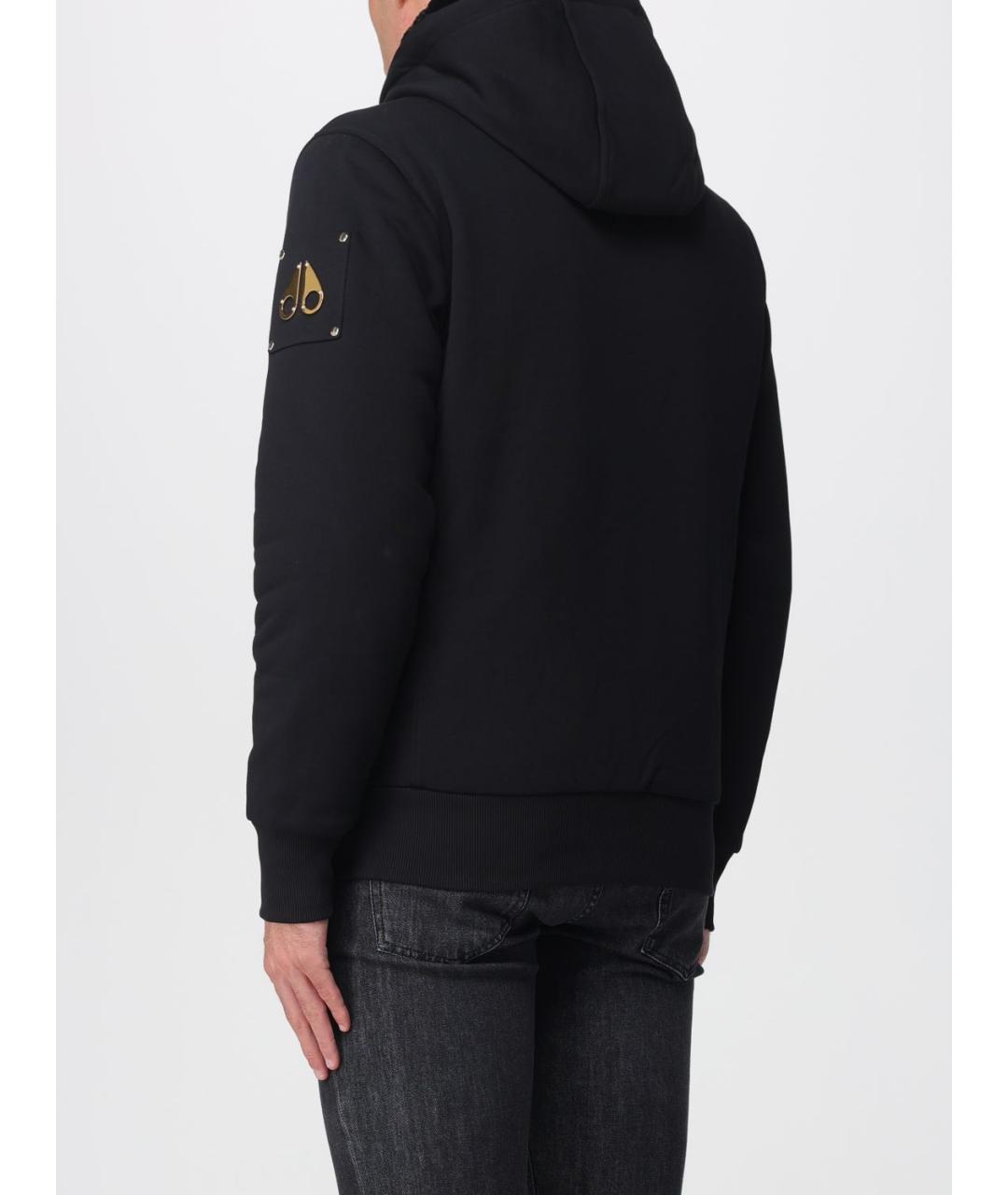 MOOSE KNUCKLES Черная хлопковая куртка, фото 3