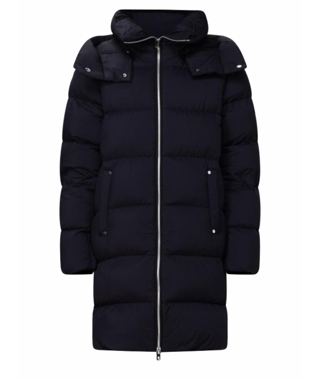 MOOSE KNUCKLES Черный полиамидовый пуховик, фото 1