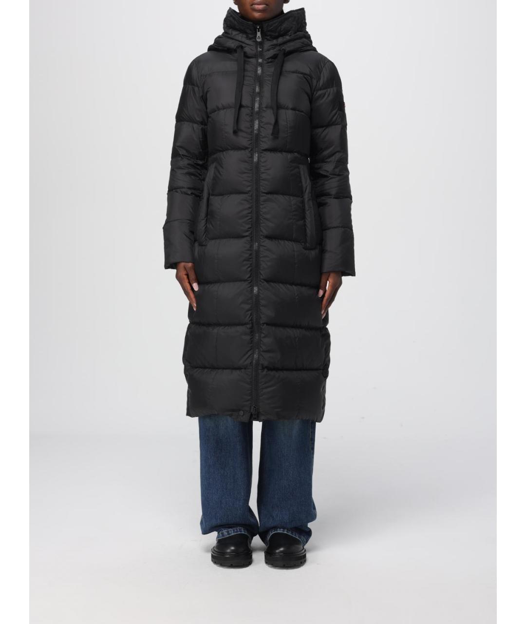 PEUTEREY Черный полиамидовый пуховик, фото 2