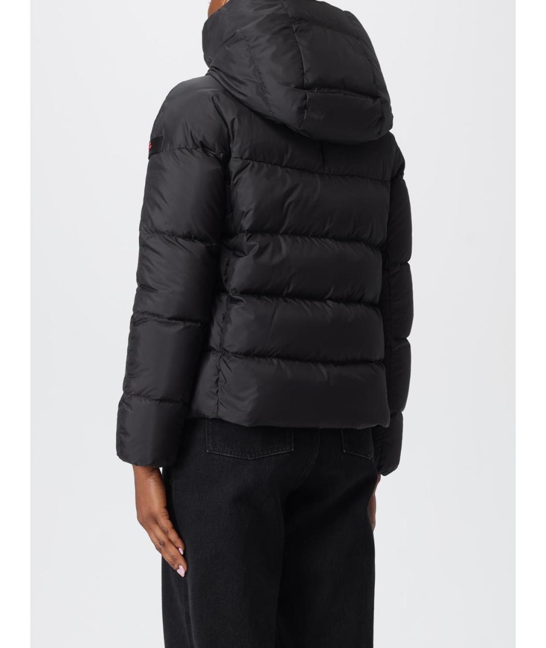 PEUTEREY Черный полиамидовый пуховик, фото 3